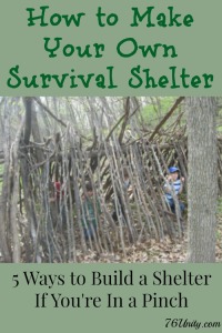 Survival Shelters: 5 Ways to Build Your Own